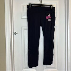 Lululemon SoulCycle Collab higher love graphic print active leggings Size 6